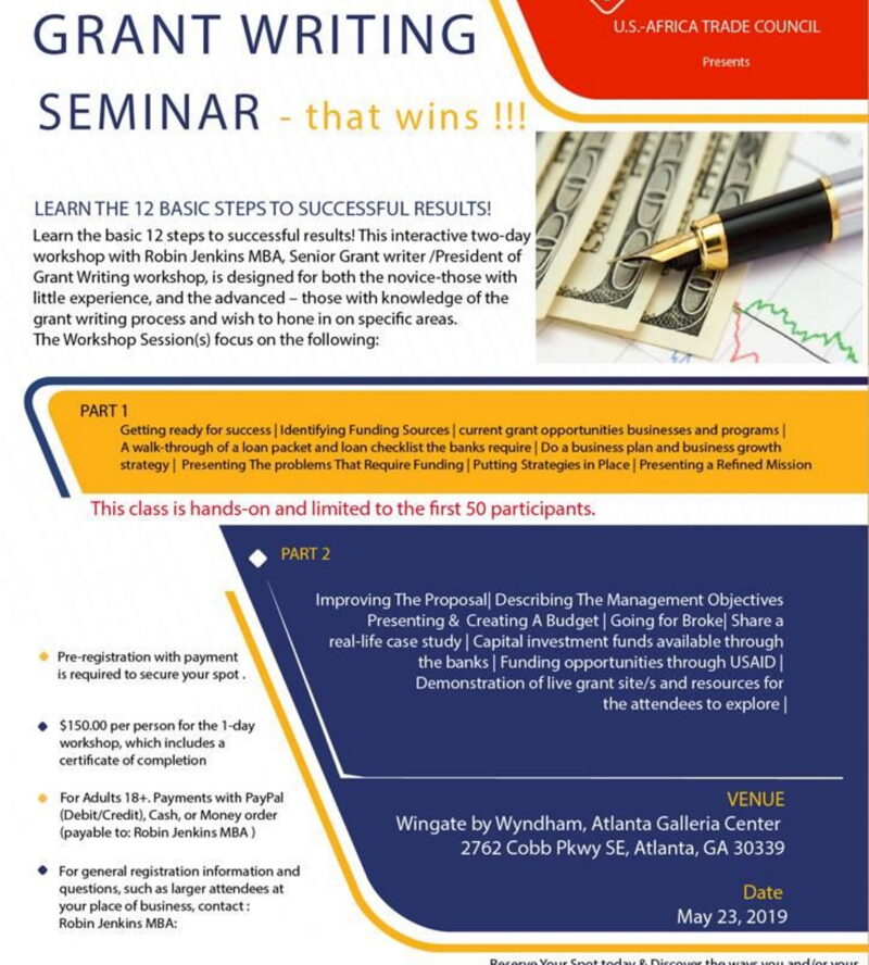 Grants Writing Seminar
