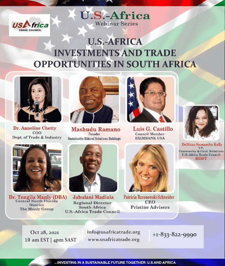 3f - -US-Africa Trade Webinar - South Africa
